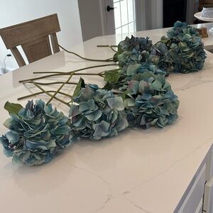 Pottery Barn Faux Hydrangea Flowers